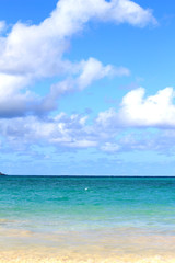 Fototapeta na wymiar Kailua beach in Hawaii