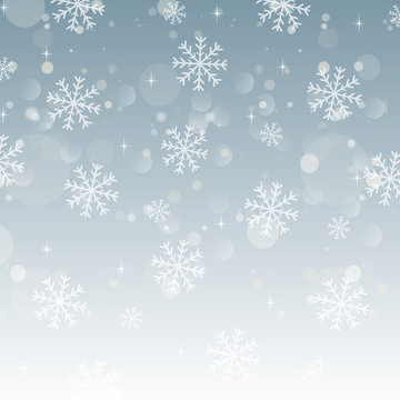 Hintergrund Weihnachten / Schneeflocken