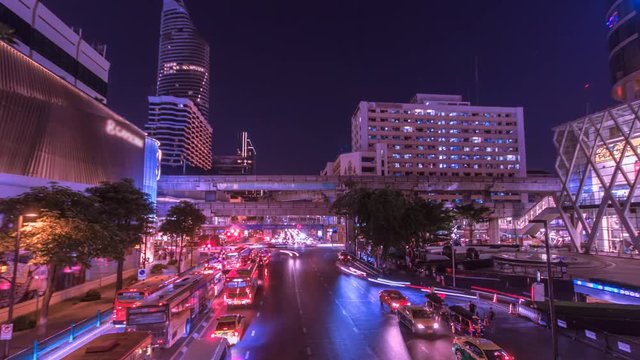 Light traffic transportation in Bangkok, Thailand