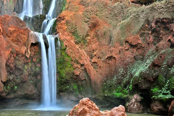  Ouzoud Falls near the Grand Atlas village of Tanaghmeilt Morocco © monticellllo