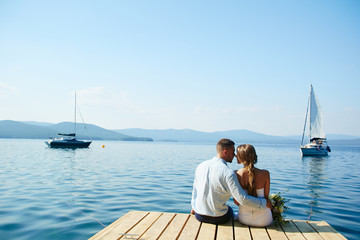 Fototapeta premium Wedding romance