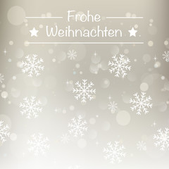 Naklejka na ściany i meble Frohe Weihnachten / Merry Christmas