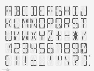 Digital font