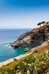Elba island sea near Pomonte