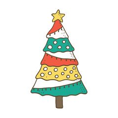 Cute Christmas tree