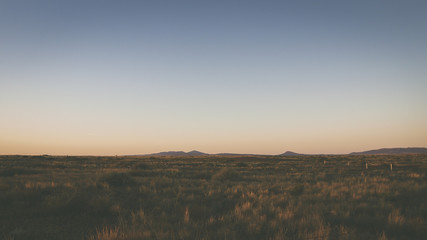 Sonnenaufgang in den Flinders Ranges im Outback South Australie, Australien