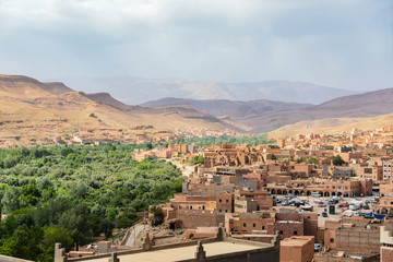 oasis by ouarzazate in morocco