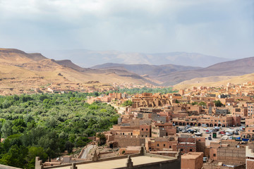 oasis by ouarzazate in morocco