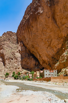 Gorge Of Todra In Morocco