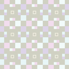 Мягкий, добрый, детский геометрический узор