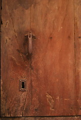 aold wooden door