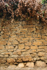 stone texture of old wall