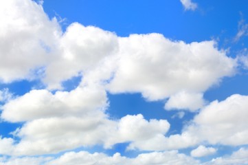 Obraz na płótnie Canvas Wolken am Himmel