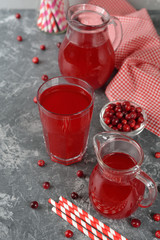 Natural cranberry juice