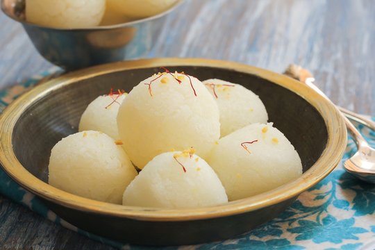 Rasagulla / Diwali Sweets, selective focus