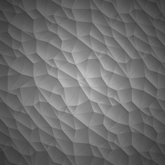 Digital Ocean Texture Pattern Low Poly Illustration