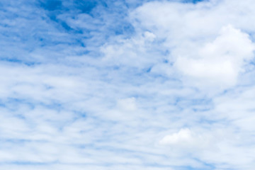 blue sky with cloud closeup Blue sky with clouds background blue sky background with tiny clouds Sky daylight. Natural sky composition. Element of design.