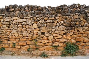 stone texture of old wall