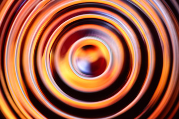 Black - orange abstract background