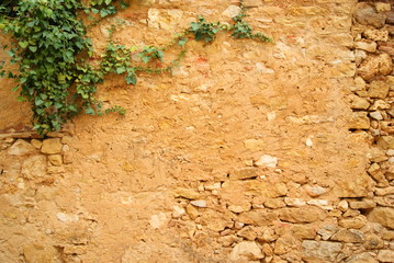 stone texture of old wall