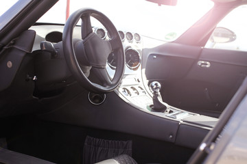 Interior vom Sportwagen
