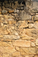 stone texture of old wall