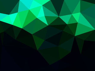 Obraz premium Geometric low poly graphic abstract background. Summer style. Vector illustration 