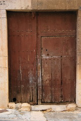 aold wooden door
