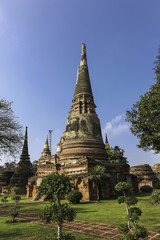Fototapeta premium Wat Yai Chaimongkhon, Ayuthaya, Thailand