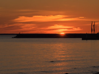 Sunset beach