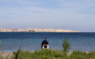 Pesca al porto grande