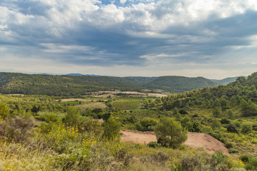 Fototapeta premium Languedoc-Roussillon province in France