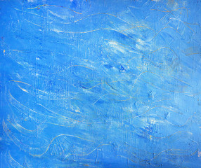 Blue painting background