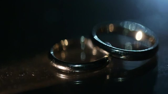 Nice rings close up of them