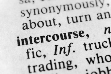 Fototapeta premium Intercourse