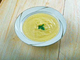 Finnish cream of pumpkin soup