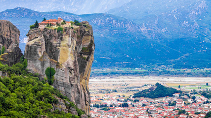 The Meteora in Greece