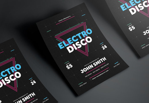 Electro Disco Flyer