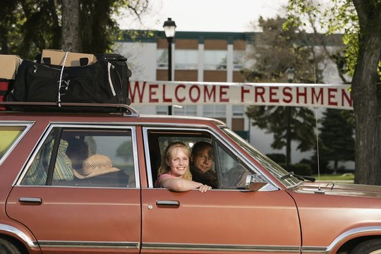 Woman Going To College