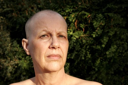Portrait Of A Breast Cancer Survivor