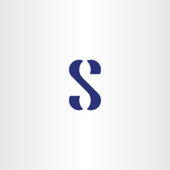 s letter icon vector sign symbol design