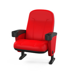 Fototapeta premium Red Theater Seat