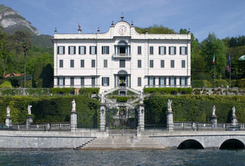 Villa Carlotta at Tremezzo on the Lake Como