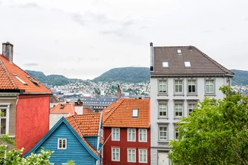  Old part of norwegian city Bergen © lstudio