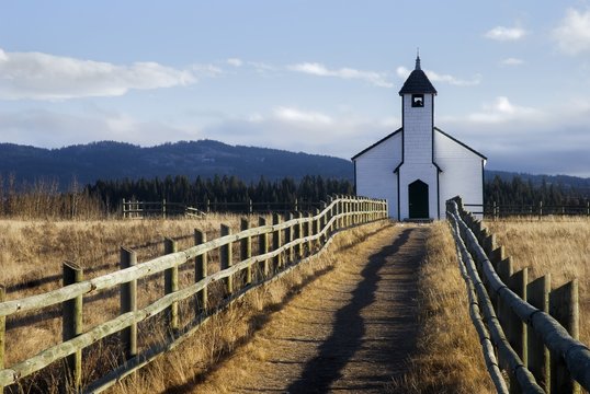 Morley Church, Morley, Alberta, Canada