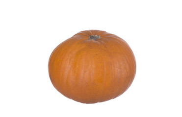 Helloween pumpkin isolated on white