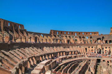 Fototapeta na wymiar Rome - Le Colisée