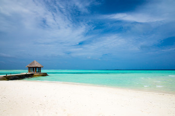 Obraz premium beach in Maldives