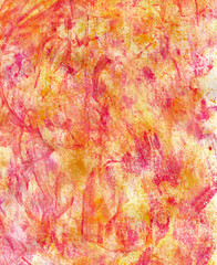 red orange watercolor texture background