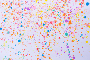 Colorful water color splash background..